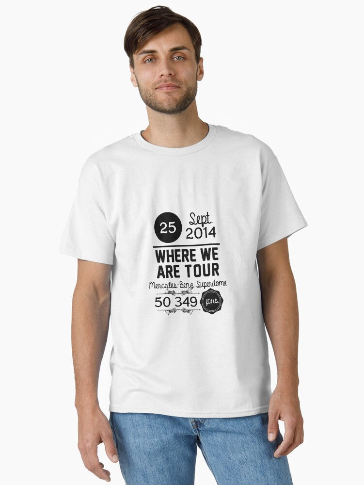 25th september - Mercedes-Benz Superdome WWAT Classic T-Shirt