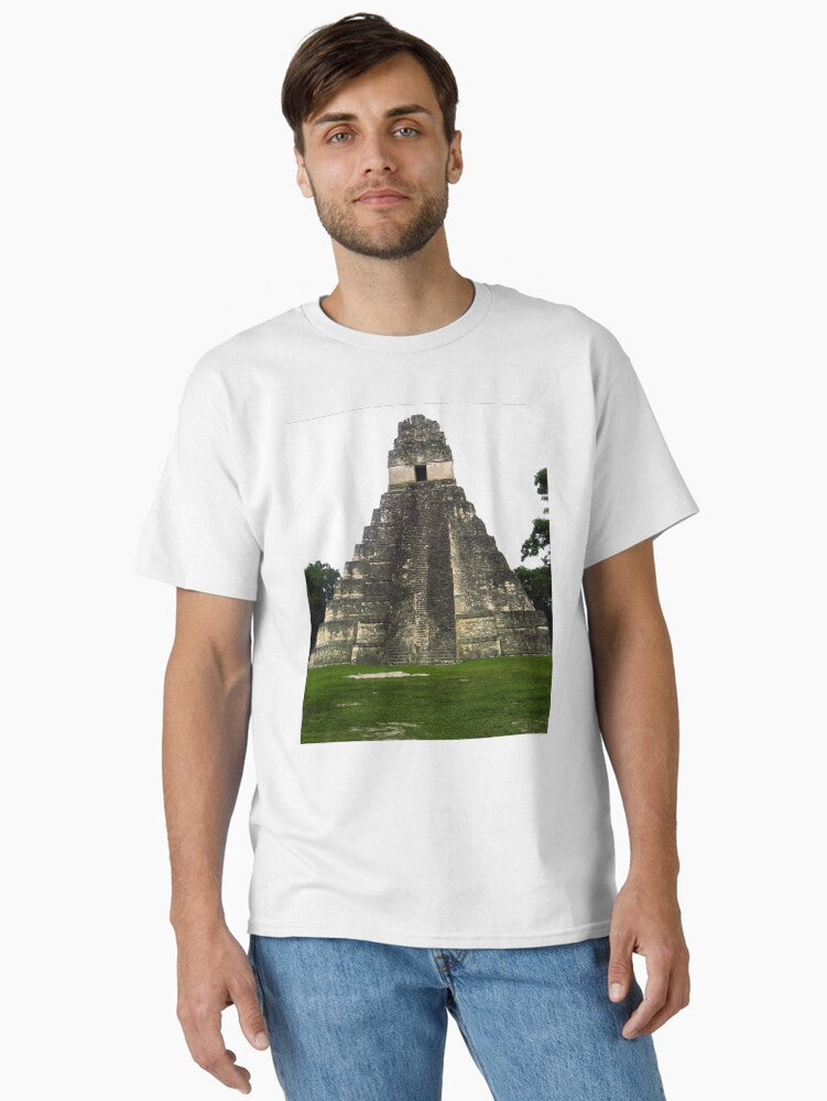 8th Century Mayan Temple, Tikal, Guatemala Classic T-Shirt