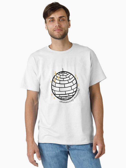 "Shimmering Beautiful" Mirrorball Taylor Swift Lyrics Classic T-Shirt