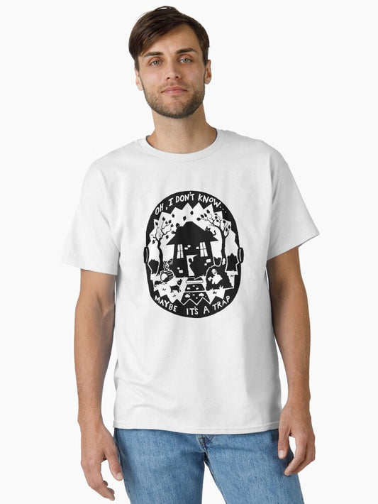Dog at the Door - Illustrated lyrics - Aesop Rock Classic T-Shirt