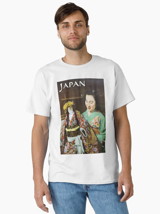 Japan vintage travel poster Classic T-Shirt
