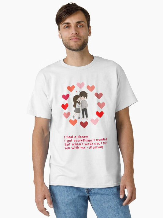 Anime Couple Classic T-Shirt