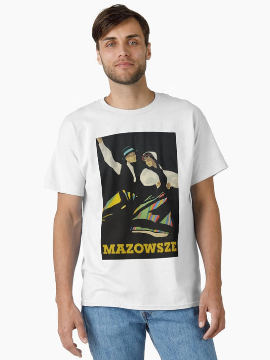 Mazowsze vintage travel poster Classic T-Shirt