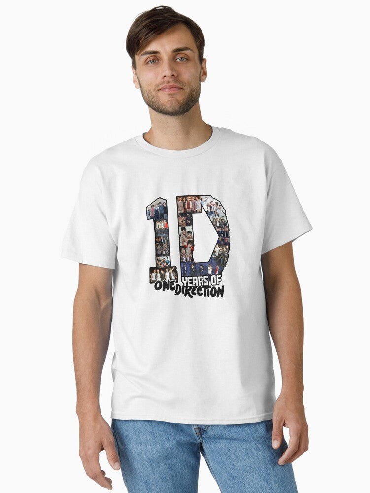 10 Years of 1 Direction Classic T-Shirt