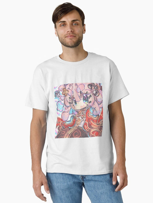 2059 - March 7th : Xianzhou-styled outfit / 三月七 : 仙舟服饰 Classic T-Shirt