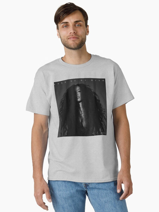 Vintage Album Music Cover Black Graphic Classic T-Shirt