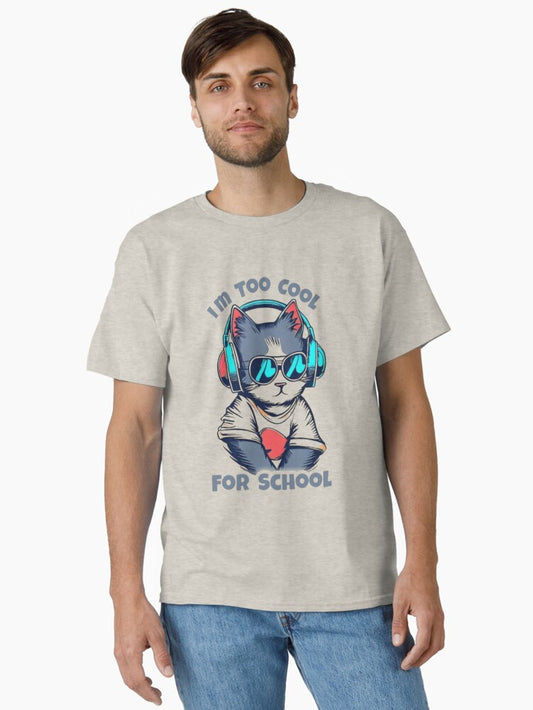##La musique de mon chat T-shirt classique## Classic T-Shirt