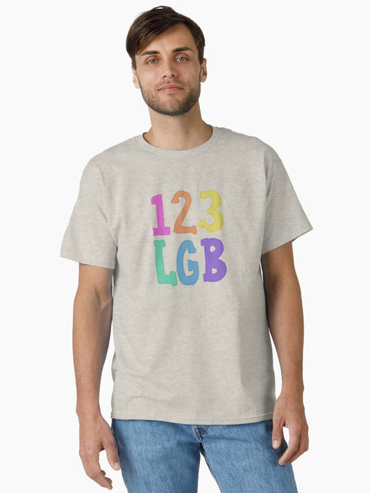 123LGB Classic T-Shirt Style001