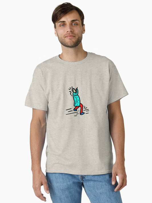 a person who is singing Classic T-Shirt