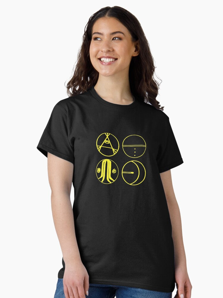 5SOS Symbols (yellow) Classic T-Shirt