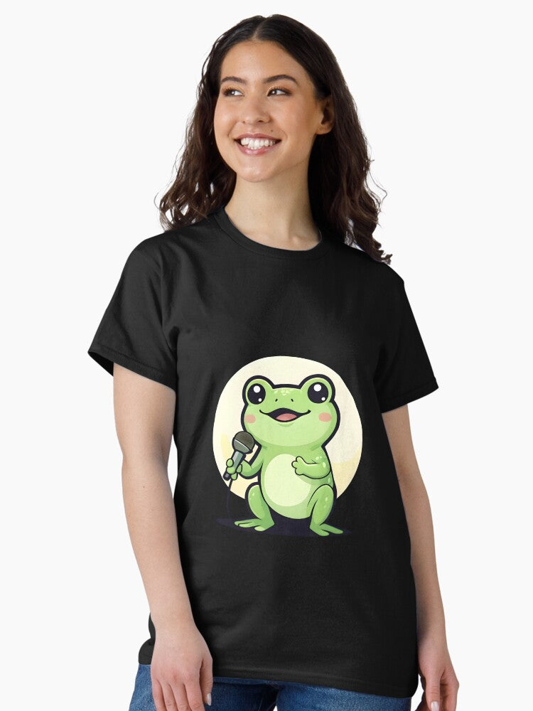 A Cute Singer Frog Classic T-Shirt