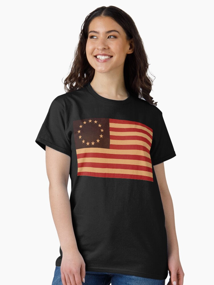 13 Colony Fade Flag Classic T-Shirt