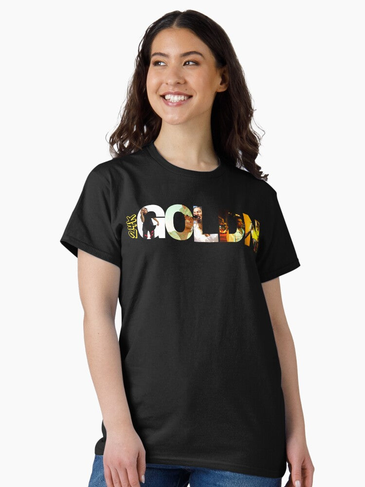 24kgoldn essential t shirt | 24kgoldn rapper sticker Classic T-Shirt