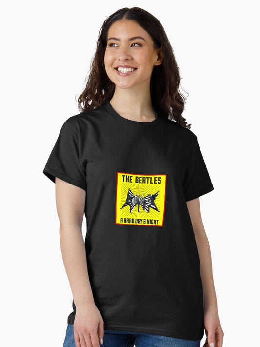 A Hard Day's Night Yellow movie poster Classic T-Shirt