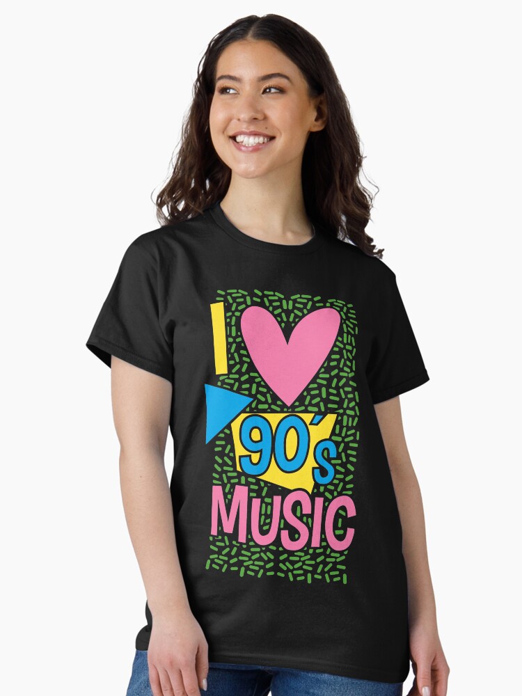 90s Song - I Love 90s Music Classic T-Shirt