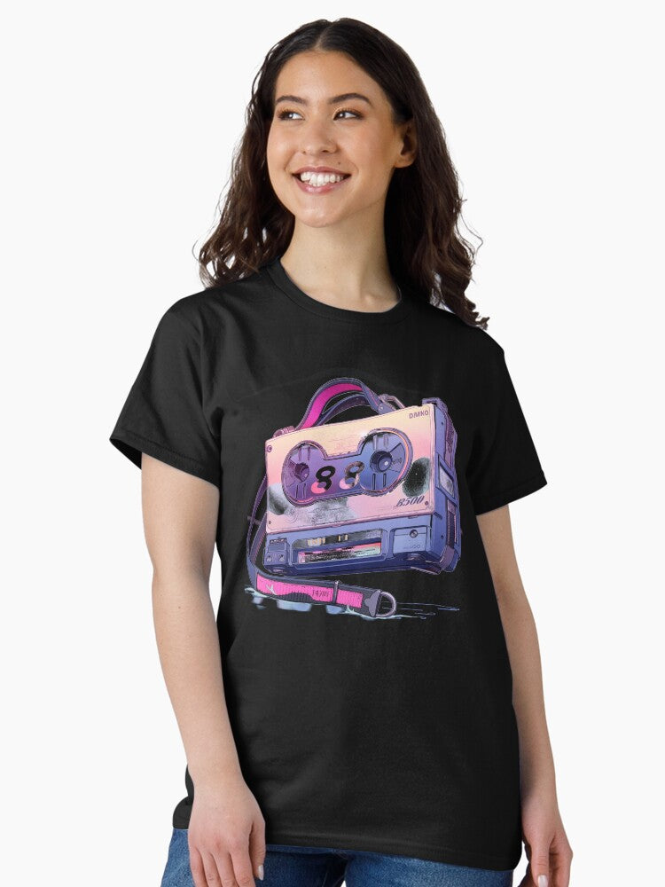 80S STYLE CASSETTE PLAYER Classic T-Shirt