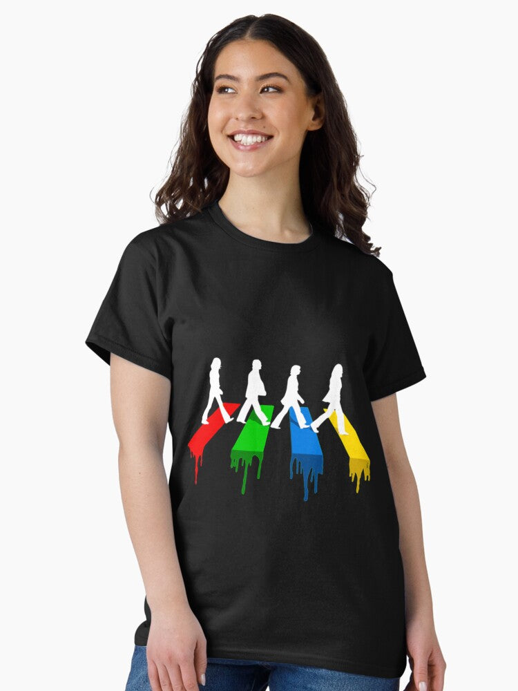 Abbey Road CMYK Street Walk|Perfect Gift|Beatles Classic T-Shirt