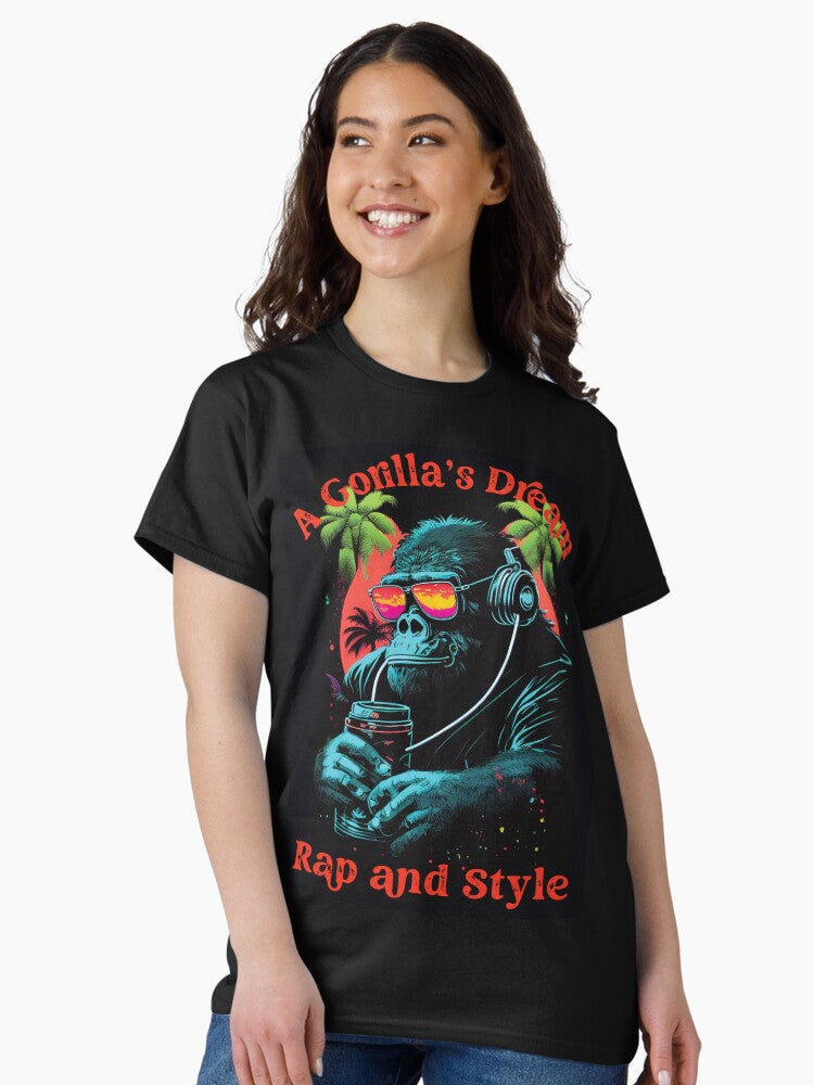 A Gorilla's Dream, Rap and Style Street Drip T-Shirt-V 2 Classic T-Shirt