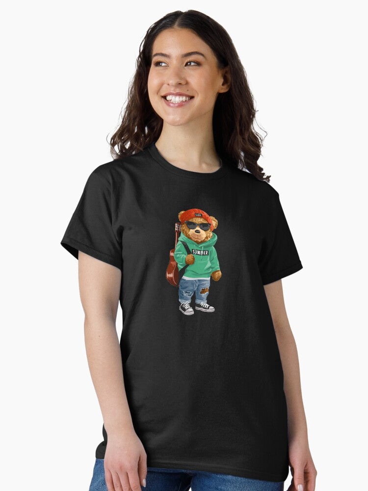 Bear Lala anime street fashion hoodie music Classic T-Shirt
