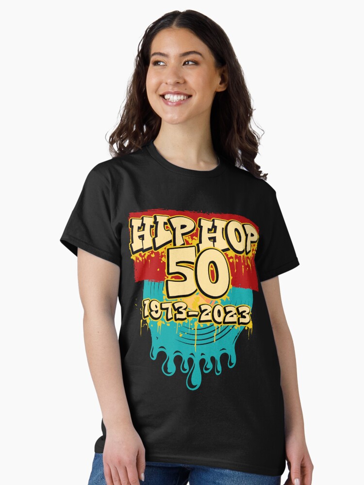 50 Years Of Hip Hop 50th Anniversary Celebration Vinyl Classic T-Shirt