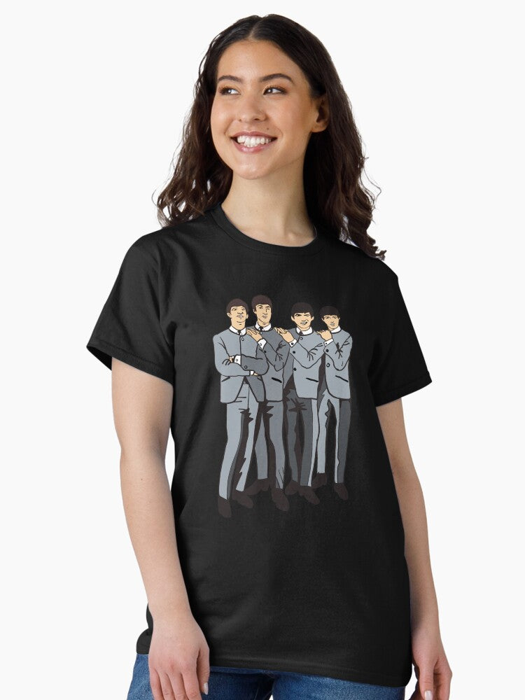 1962 - 1963 - The Early years - Moptop Beatle cartoon Classic T-Shirt
