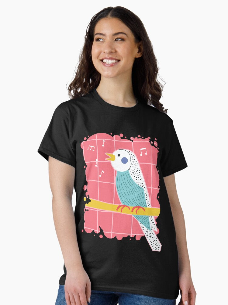 A Bird Song Music Illustration Classic T-Shirt