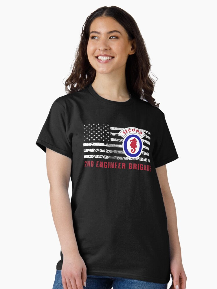 2nd Engineer Brigade Classic T-Shirt