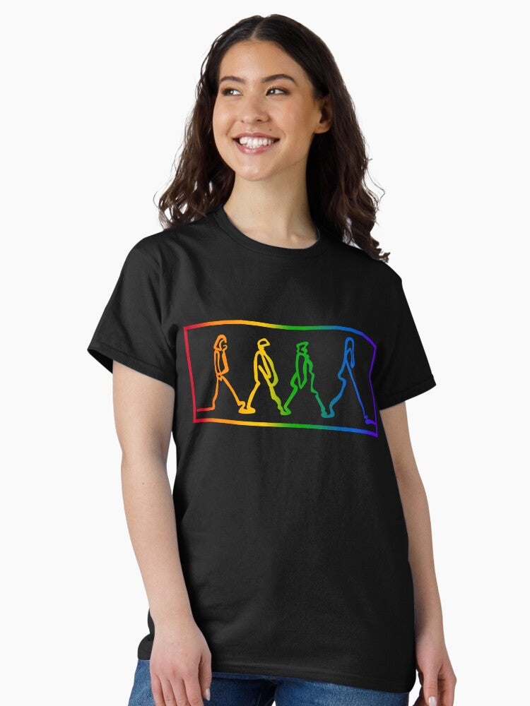 Abby Road Fan Art Classic T-Shirt Style001