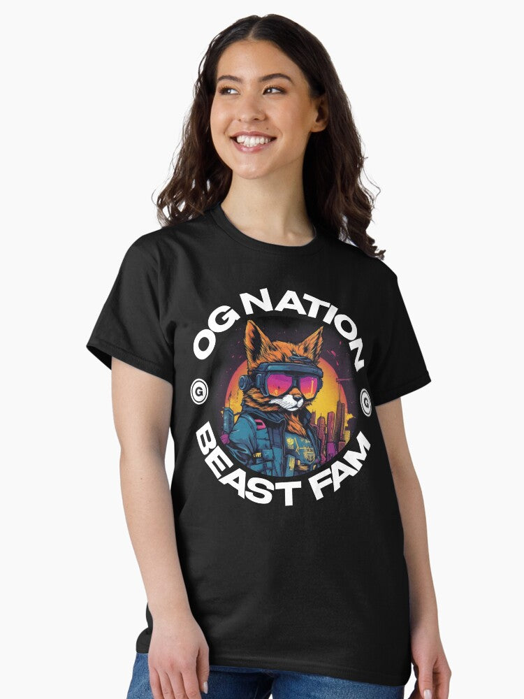 OG Nation, Beast Fam | Anime Streetwear | Hip Hop Fashion, Urban OG Nation, Beast Fam | Anime Streetwear | Hip Hop Fashion, Urban clothing Classic T-Shirt Style023