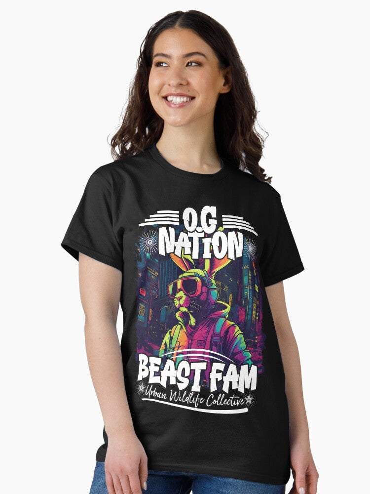 OG Nation, Beast Fam | Anime Streetwear | Hip Hop Fashion, Urban OG Nation, Beast Fam | Anime Streetwear | Hip Hop Fashion, Urban clothing Classic T-Shirt Style003