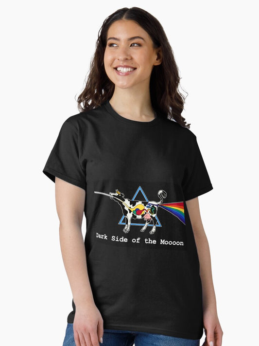 Dark Side of the Moooon Classic T-Shirt