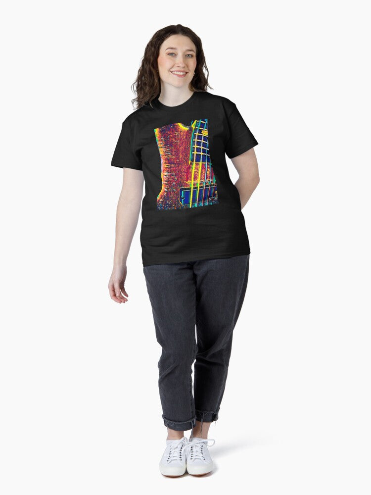 5 String Bass Guitar Musician Player Metal Rock Classic T-Shirt