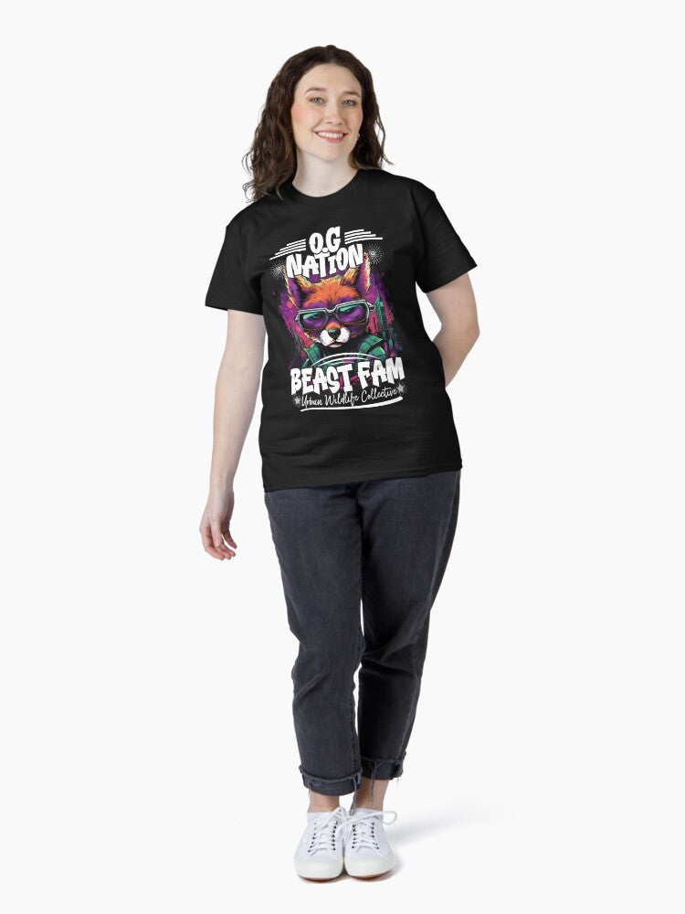 OG Nation, Beast Fam | Anime Streetwear | Hip Hop Fashion, Urban OG Nation, Beast Fam | Anime Streetwear | Hip Hop Fashion, Urban clothing Classic T-Shirt Style002