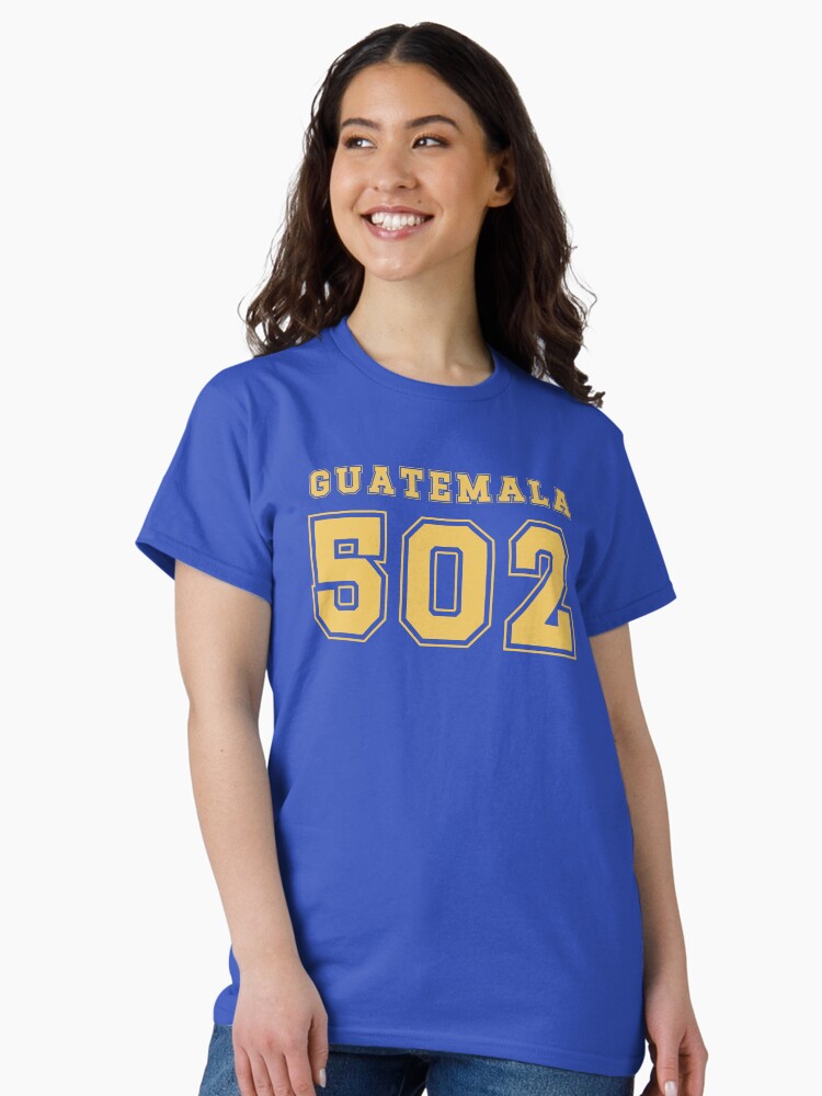 502 Guatemala Country Area Code Classic T-Shirt