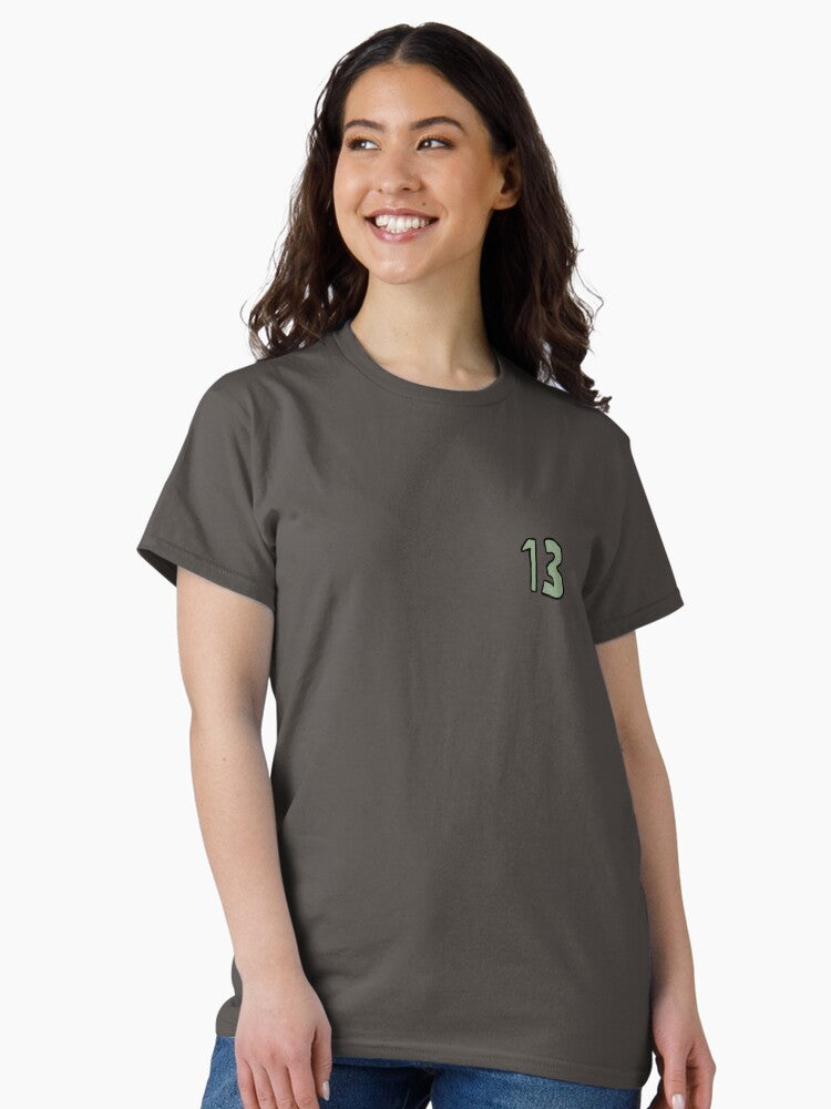 13 (debut version) | Taylor The Eras Tour | Home Decor Merch Fandom Small Support | HECKINFAROUT Classic T-Shirt