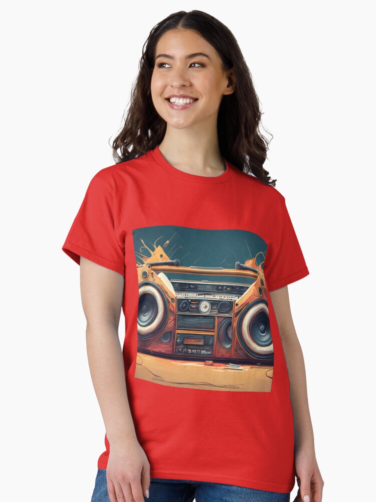 90s boom box Classic T-Shirt