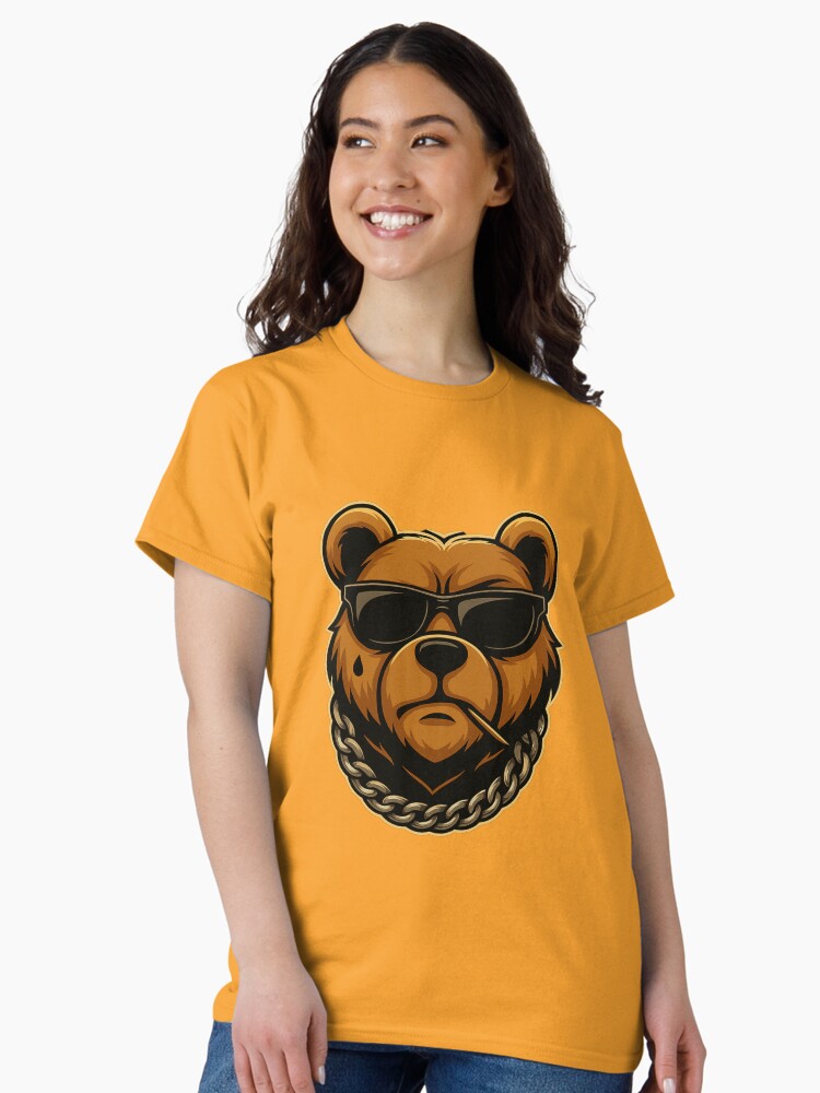 369 Mean Blunt Bear Classic T-Shirt