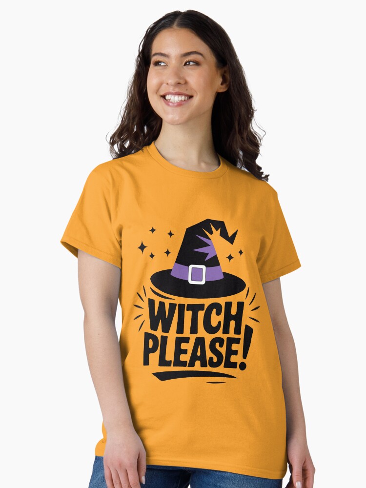 a clean witchs hat Design - halloween design Classic T-Shirt
