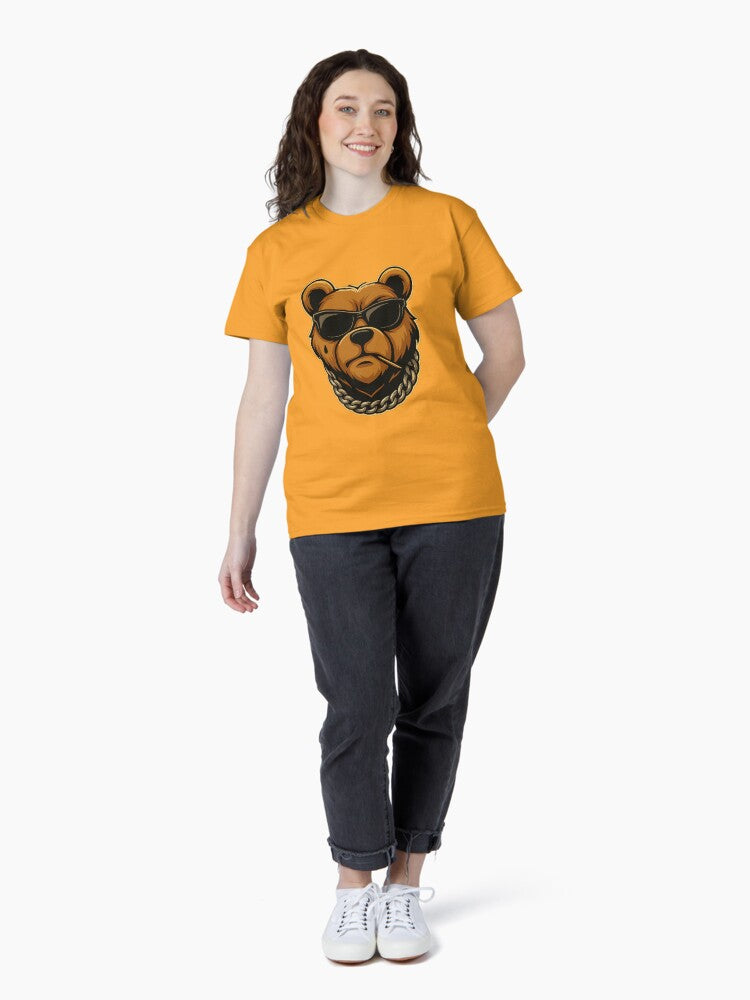 369 Mean Blunt Bear Classic T-Shirt