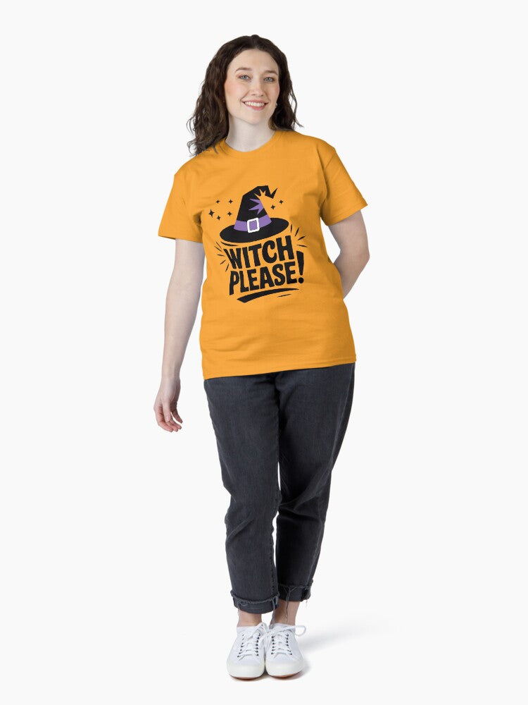 a clean witchs hat Design - halloween design Classic T-Shirt