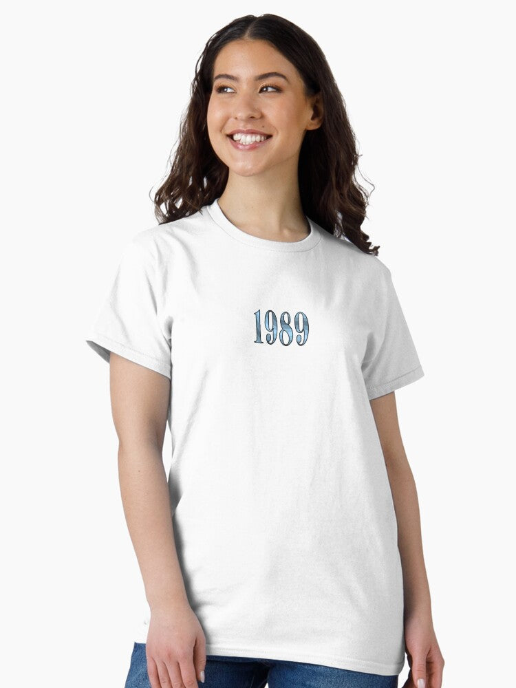 1989 Taylor Swift Text Classic T-Shirt