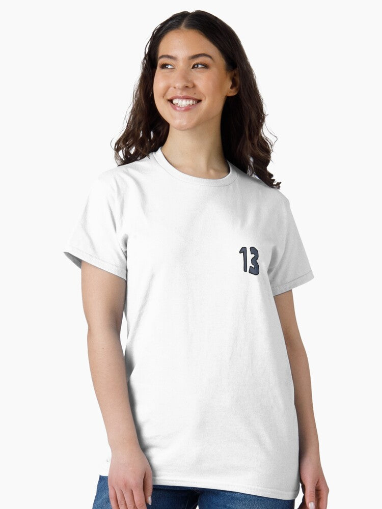 13 (midnights version) | Taylor The Eras Tour | Home Decor Merch Fandom Small Support | HECKINFAROUT Classic T-Shirt