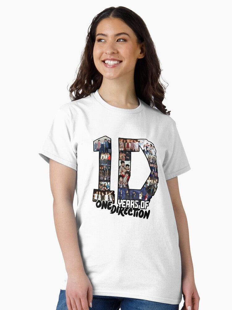 10 Years of 1 Direction Classic T-Shirt