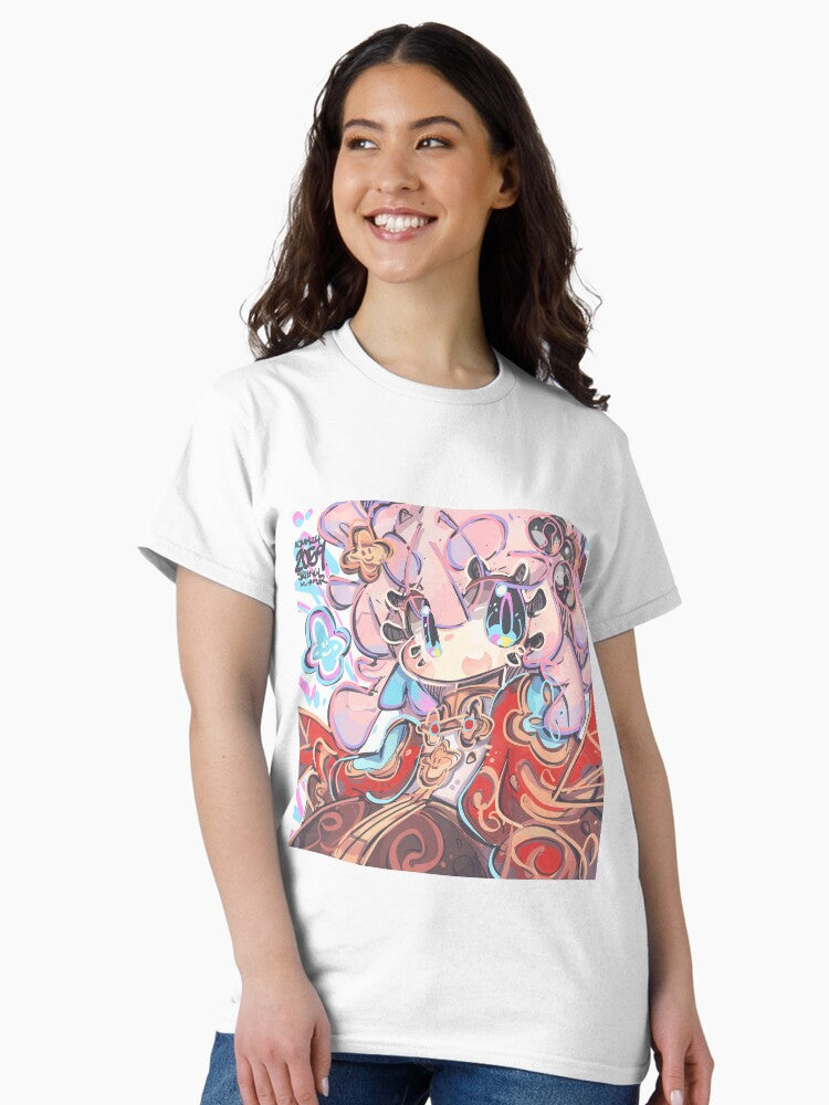 2059 - March 7th : Xianzhou-styled outfit / 三月七 : 仙舟服饰 Classic T-Shirt