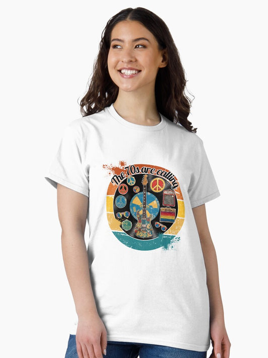 70s Rock Vinyl Classic T-Shirt