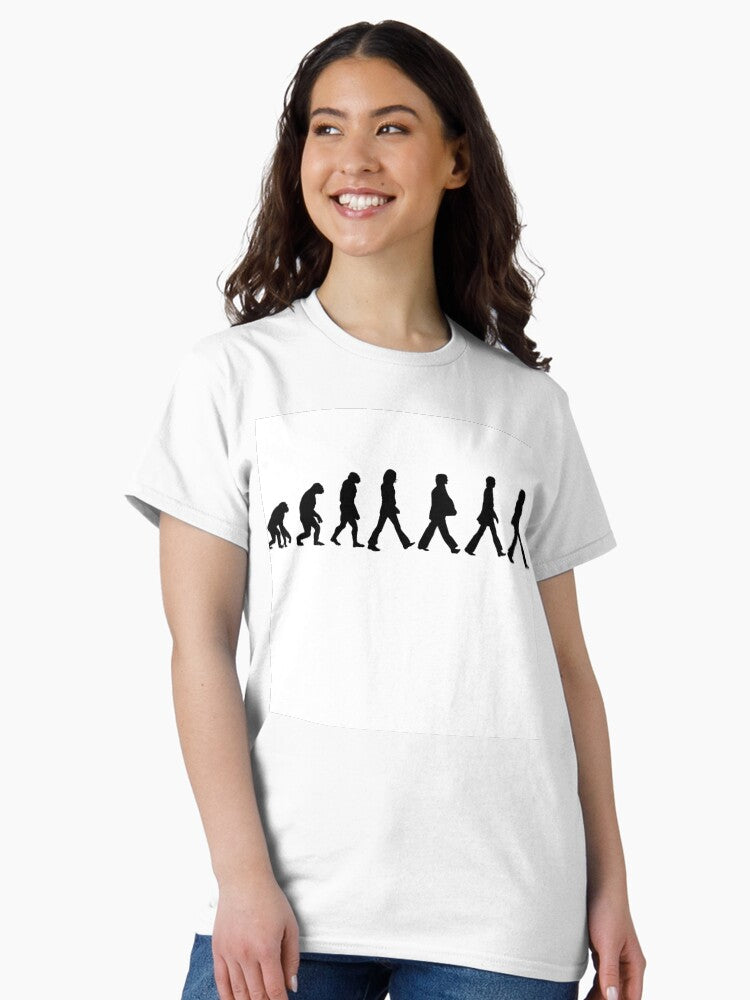 Abbey Road Beatles Evolution Classic T-Shirt Style001