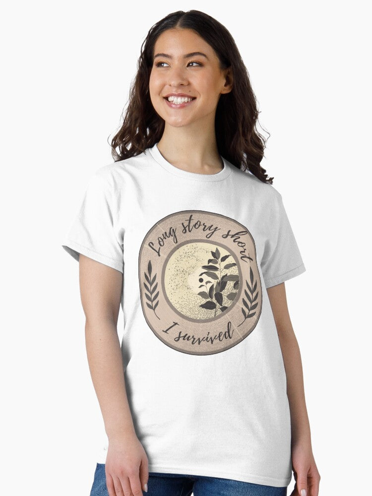 "Long story short i survived" Taylor Swift Evermore Classic T-Shirt