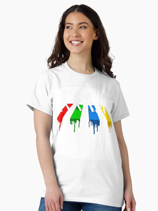 Abbey Road In Colors Classic T-Shirt