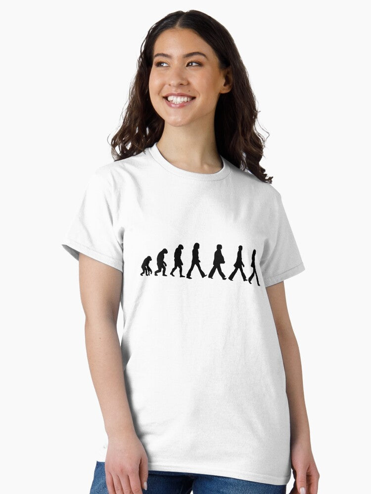 Abbey Road Beatles Evolution Classic T-Shirt