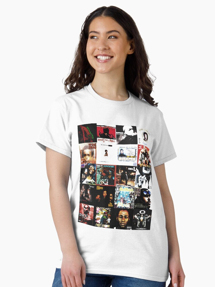 90s Hip Hop History 56 Best For Men s Fashion Old Teen Girl Graphic Love Classic T-Shirt Style001